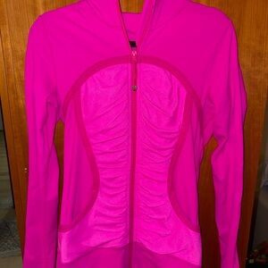 Lululemon Vibrant Pink Zip-Up Jacket